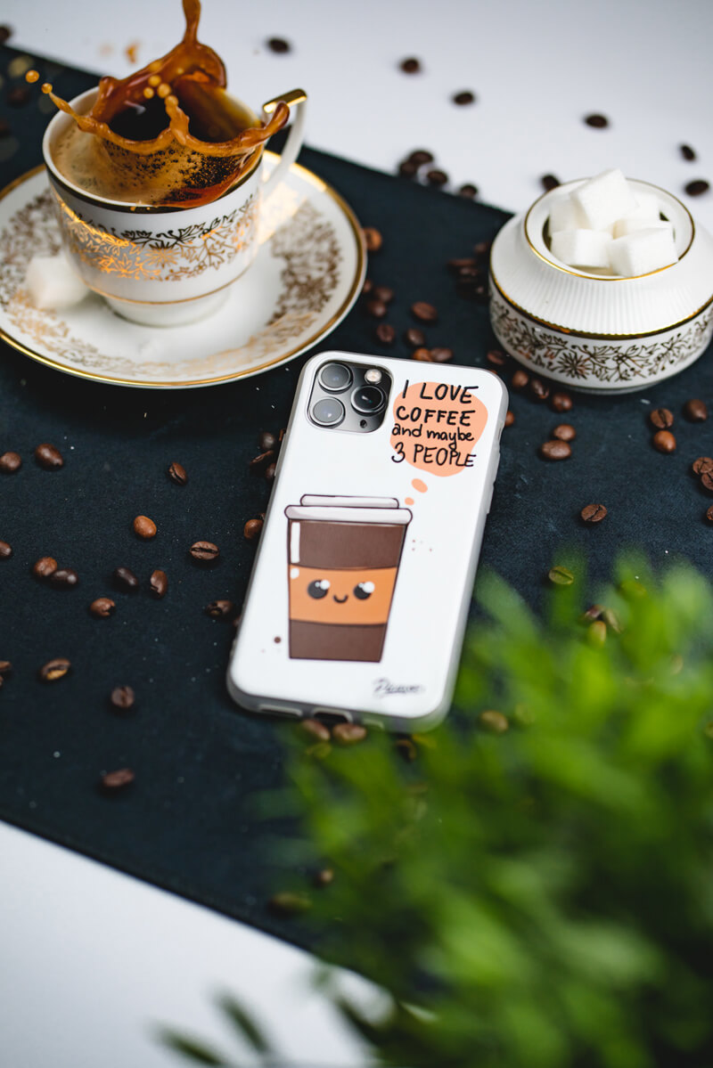 Telefontok Cute coffee dizájnnal