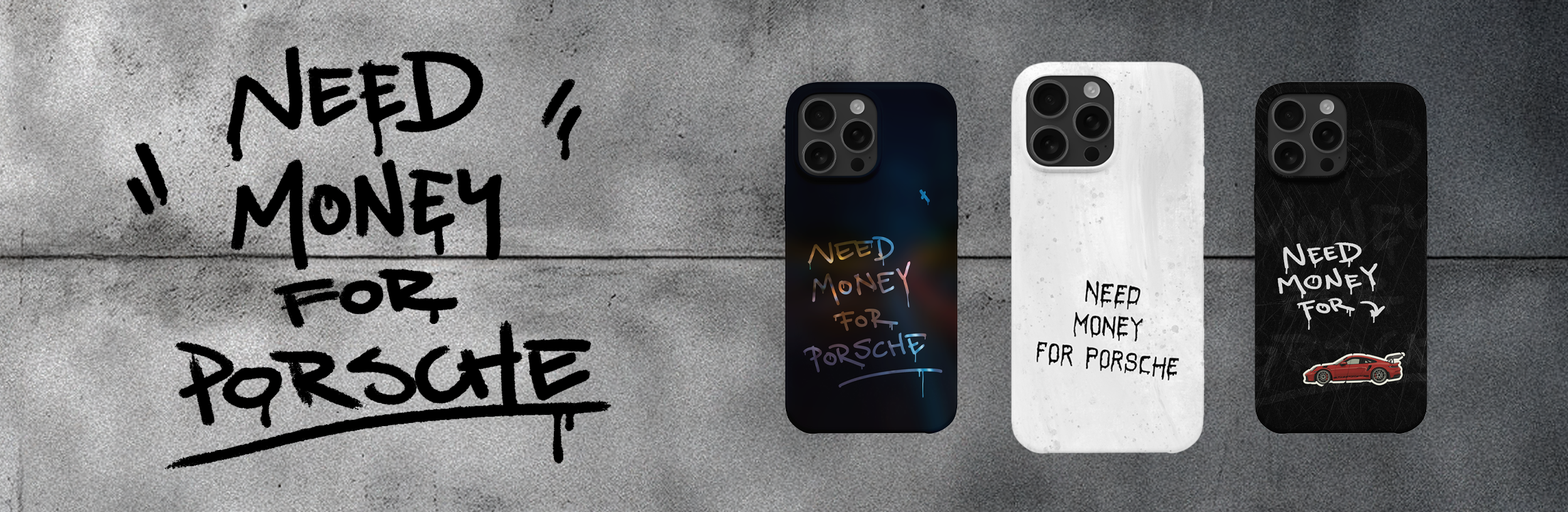 Fóliák és tokok a Need Money kollekcióból