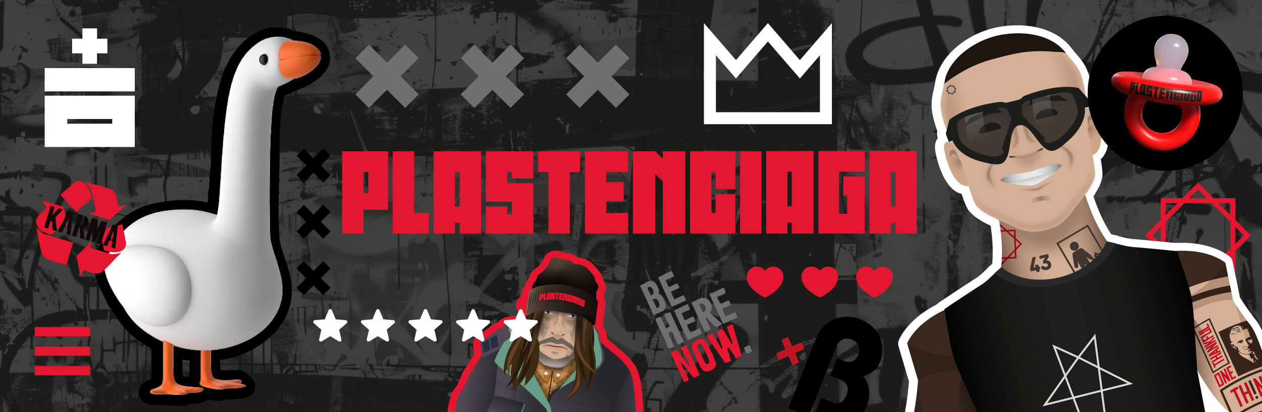 Fóliák és tokok a Plastenciaga kollekcióból