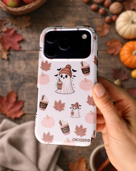Picasee Fashion Case PowerShare pro Samsung Galaxy S24 S921B 5G - Pumpkin spice