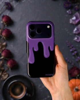 Picasee Fashion Case Samsung Galaxy A34 5G A346B - Purple spooky