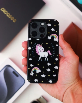 Picasee ULTIMATE CASE MagSafe Apple iPhone 12 - készülékre - Unicorn star heaven