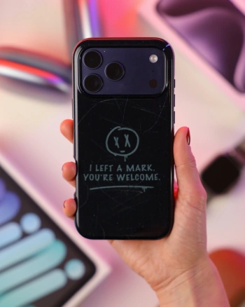 Picasee Fashion Case Apple iPhone X/XS - LEFT A MARK