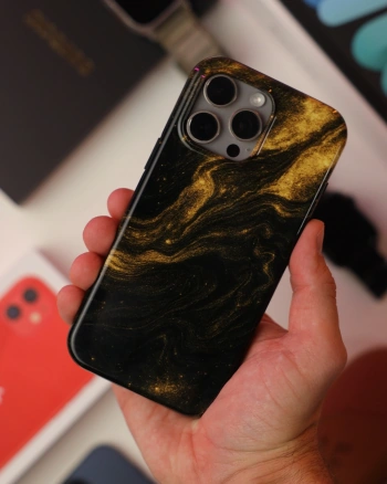 Picasee Fashion Case MagSafe Apple iPhone 12 - Black