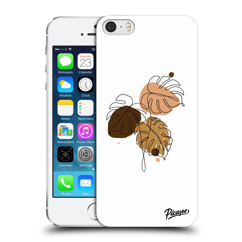 Picasee ULTIMATE CASE Apple iPhone 5/5S/SE - készülékre - Monstera