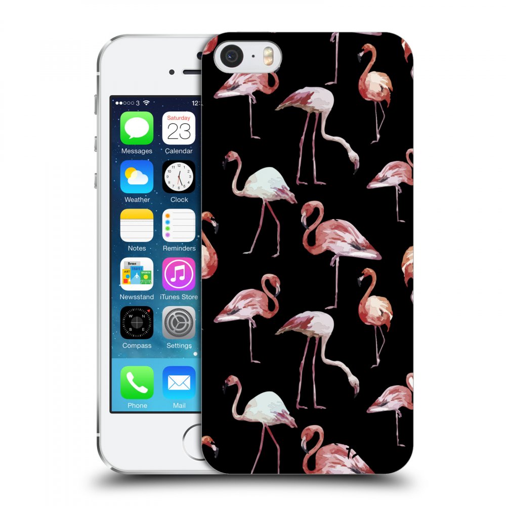 Picasee ULTIMATE CASE Apple iPhone 5/5S/SE - készülékre - Flamingos