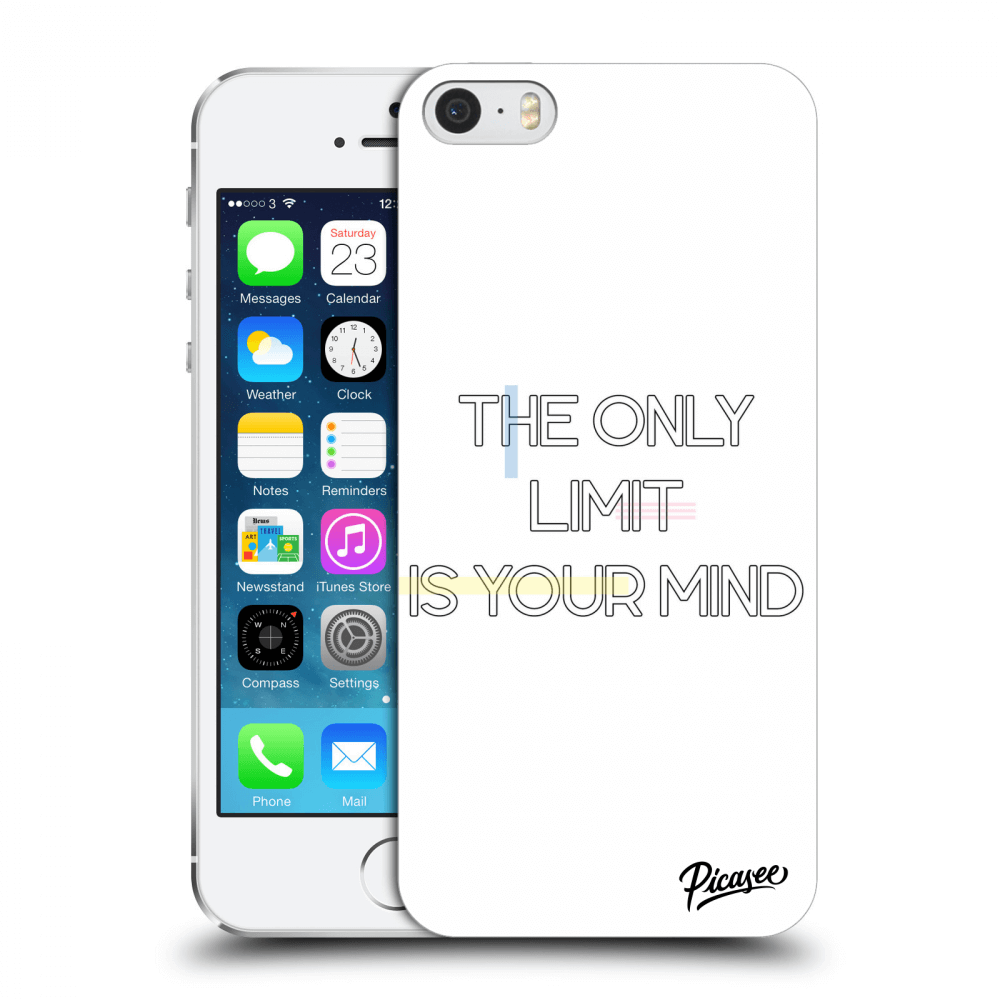 Picasee ULTIMATE CASE Apple iPhone 5/5S/SE - készülékre - The only limit is your mind