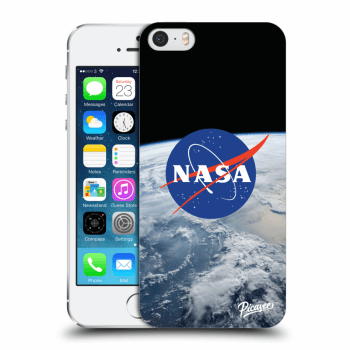 Picasee átlátszó szilikon tok az alábbi mobiltelefonokra Apple iPhone 5/5S/SE - Nasa Earth