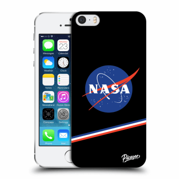 Picasee átlátszó szilikon tok az alábbi mobiltelefonokra Apple iPhone 5/5S/SE - NASA Original