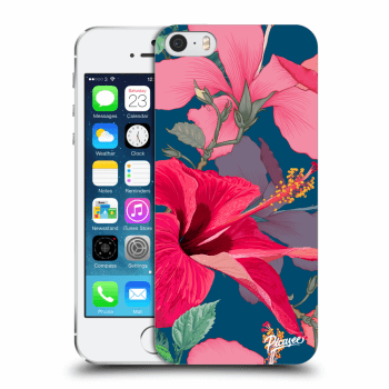 Szilikon tok erre a típusra Apple iPhone 5/5S/SE - Hibiscus