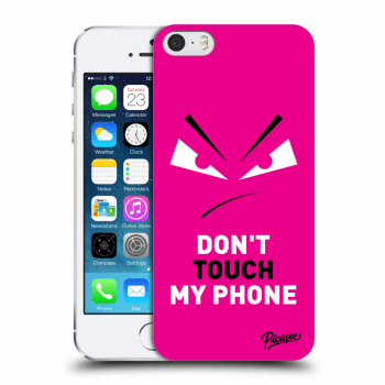 Picasee ULTIMATE CASE Apple iPhone 5/5S/SE - készülékre - Evil Eye - Pink