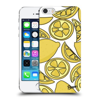 Szilikon tok erre a típusra Apple iPhone 5/5S/SE - Lemon