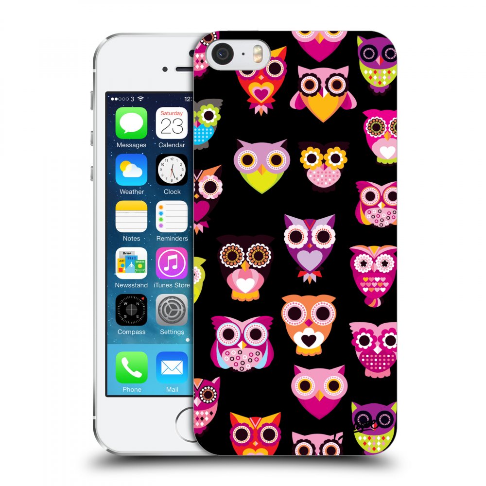 Picasee ULTIMATE CASE Apple iPhone 5/5S/SE - készülékre - Owls