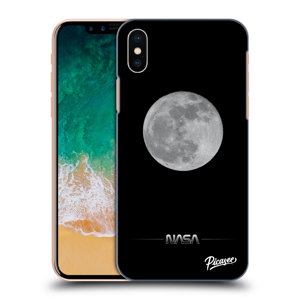 Picasee ULTIMATE CASE Apple iPhone X/XS - készülékre - Moon Minimal