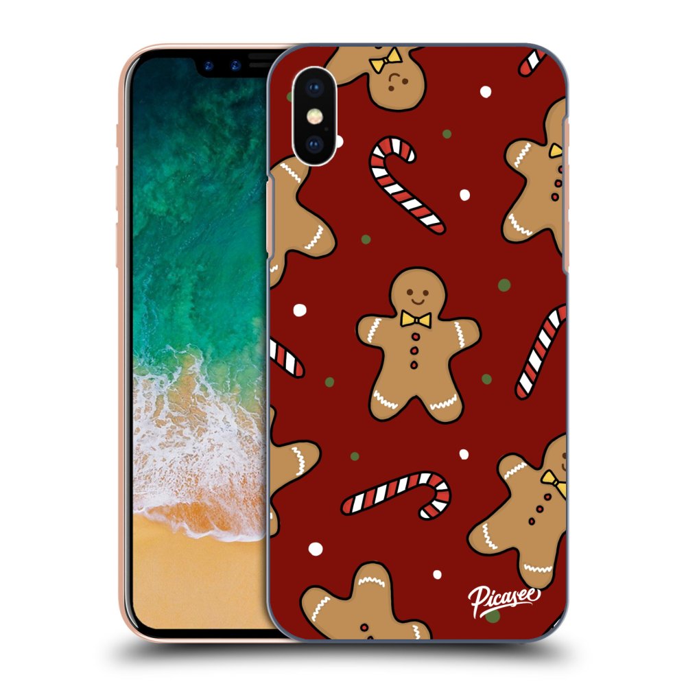 Picasee ULTIMATE CASE Apple iPhone X/XS - készülékre - Gingerbread 2