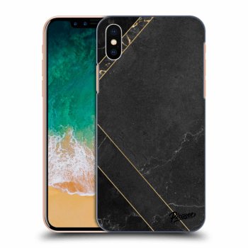 Szilikon tok erre a típusra Apple iPhone X/XS - Black tile