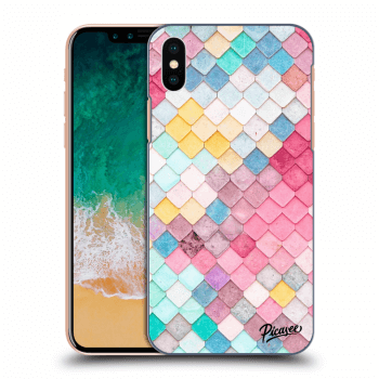 Szilikon tok erre a típusra Apple iPhone X/XS - Colorful roof