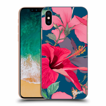 Szilikon tok erre a típusra Apple iPhone X/XS - Hibiscus