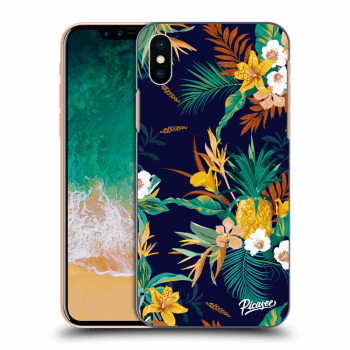 Szilikon tok erre a típusra Apple iPhone X/XS - Pineapple Color