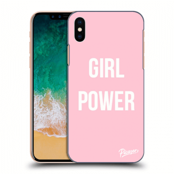 Szilikon tok erre a típusra Apple iPhone X/XS - Girl power