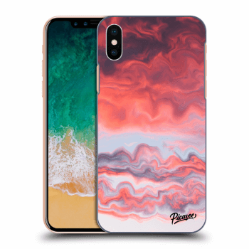 Szilikon tok erre a típusra Apple iPhone X/XS - Sunset