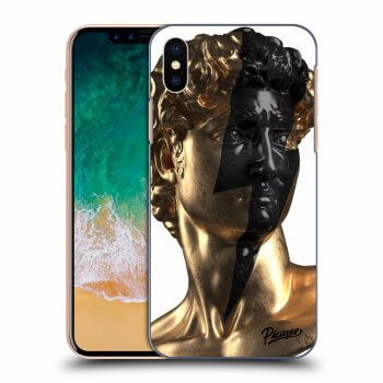Picasee ULTIMATE CASE Apple iPhone X/XS - készülékre - Wildfire - Gold