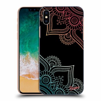 Szilikon tok erre a típusra Apple iPhone X/XS - Flowers pattern