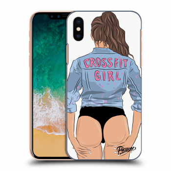 Picasee ULTIMATE CASE Apple iPhone X/XS - készülékre - Crossfit girl - nickynellow