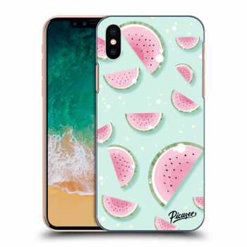 Szilikon tok erre a típusra Apple iPhone X/XS - Watermelon 2