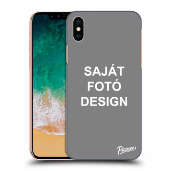 Szilikon tok erre a típusra Apple iPhone X/XS - Saját fotó/motívum