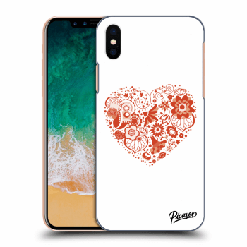 Picasee ULTIMATE CASE Apple iPhone X/XS - készülékre - Big heart