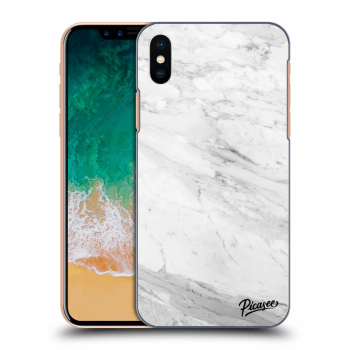 Picasee ULTIMATE CASE Apple iPhone X/XS - készülékre - White marble