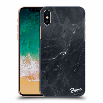 Szilikon tok erre a típusra Apple iPhone X/XS - Black marble