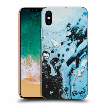 Szilikon tok erre a típusra Apple iPhone X/XS - Organic blue