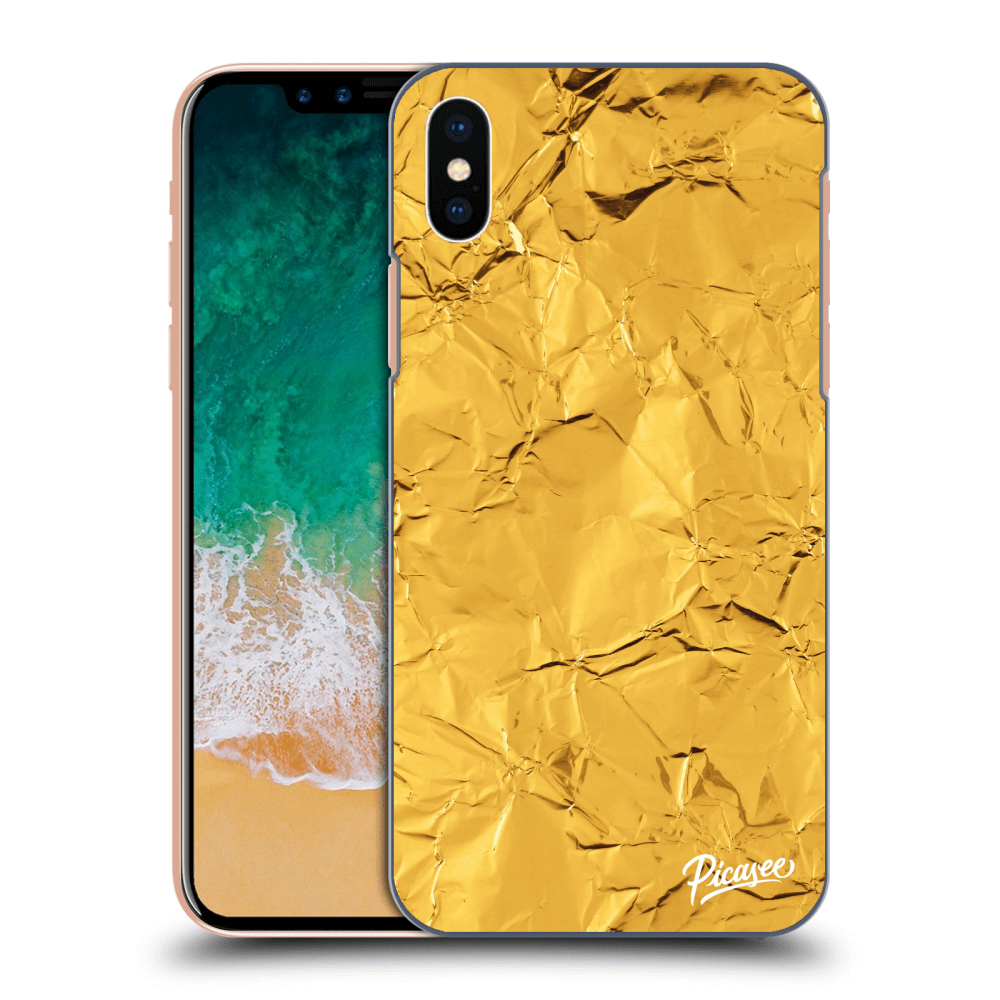 Picasee ULTIMATE CASE Apple iPhone X/XS - készülékre - Gold