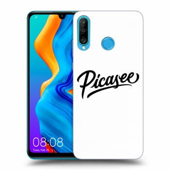 Szilikon tok erre a típusra Huawei P30 Lite - Picasee - black