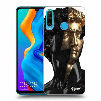 Szilikon tok erre a típusra Huawei P30 Lite - Wildfire - Black