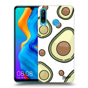 Szilikon tok erre a típusra Huawei P30 Lite - Avocado