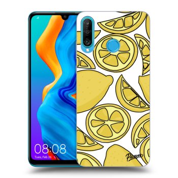 Szilikon tok erre a típusra Huawei P30 Lite - Lemon