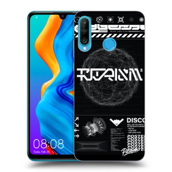 Szilikon tok erre a típusra Huawei P30 Lite - BLACK DISCO