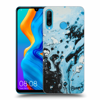 Szilikon tok erre a típusra Huawei P30 Lite - Organic blue