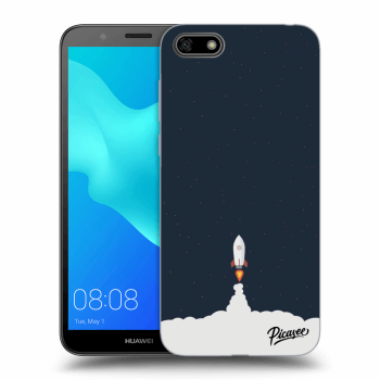Picasee fekete szilikon tok az alábbi mobiltelefonokra Huawei Y5 2018 - Astronaut 2