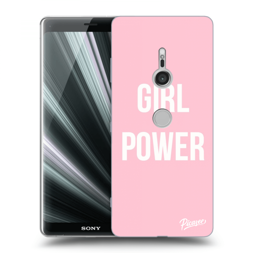 Picasee átlátszó szilikon tok az alábbi mobiltelefonokra Sony Xperia XZ3 - Girl power