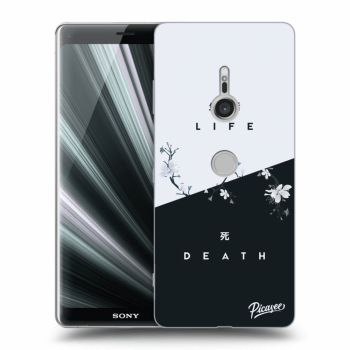 Picasee átlátszó szilikon tok az alábbi mobiltelefonokra Sony Xperia XZ3 - Life - Death