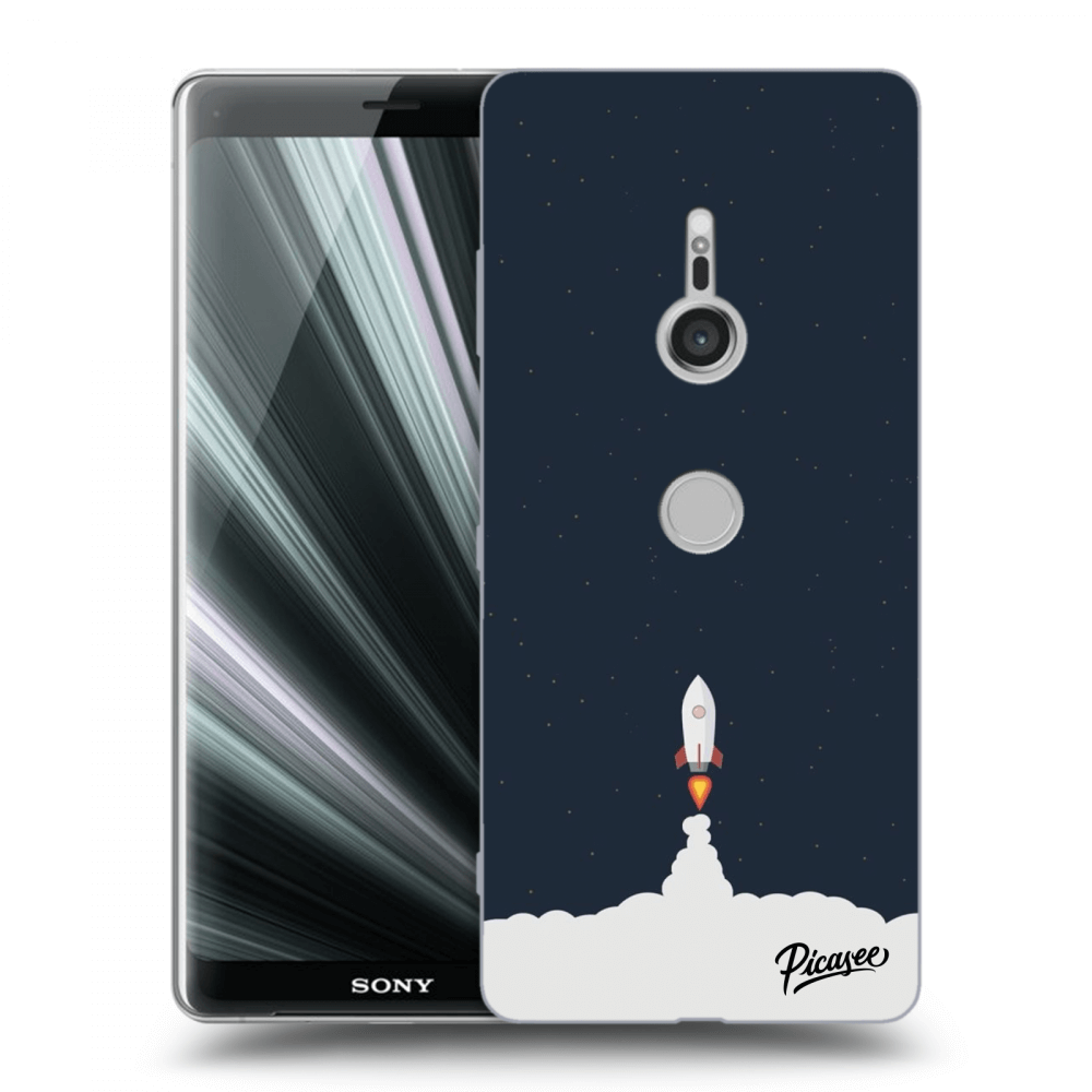 Picasee átlátszó szilikon tok az alábbi mobiltelefonokra Sony Xperia XZ3 - Astronaut 2