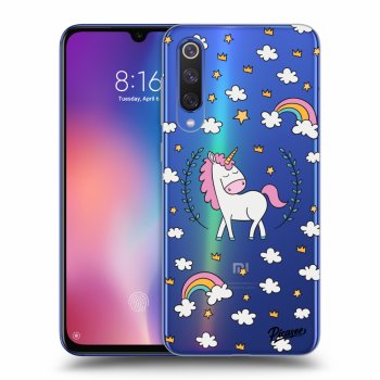 Picasee átlátszó szilikon tok az alábbi mobiltelefonokra Xiaomi Mi 9 SE - Unicorn star heaven