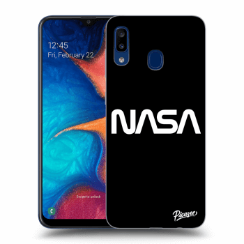 Picasee átlátszó szilikon tok az alábbi mobiltelefonokra Samsung Galaxy A20e A202F - NASA Basic