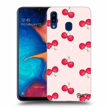 Tok az alábbi mobiltelefonokra Samsung Galaxy A20e A202F - Cherries