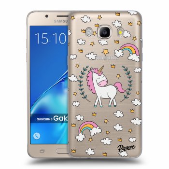 Picasee átlátszó szilikon tok az alábbi mobiltelefonokra Samsung Galaxy J5 2016 J510F - Unicorn star heaven