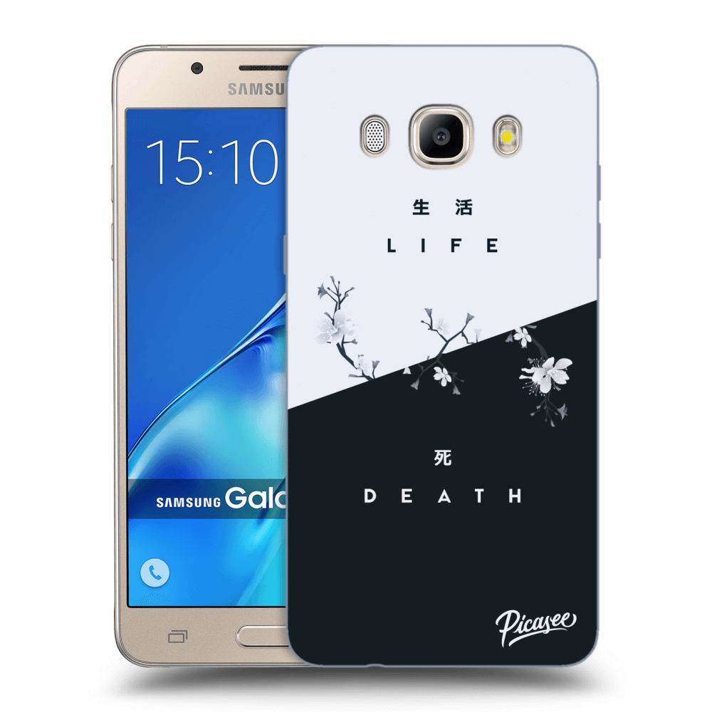 Picasee átlátszó szilikon tok az alábbi mobiltelefonokra Samsung Galaxy J5 2016 J510F - Life - Death